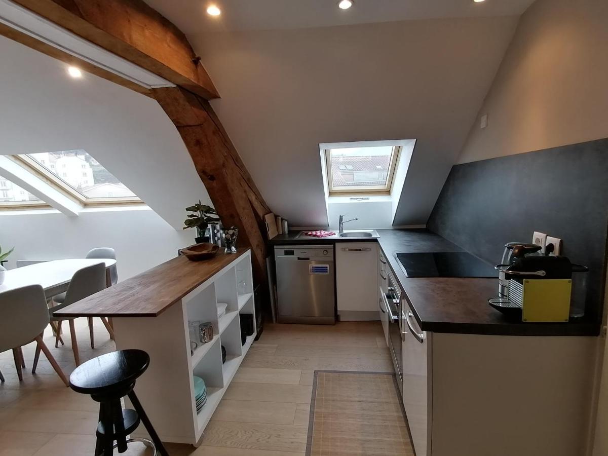 Ferienwohnung Le Panorama Voiron Exterior foto